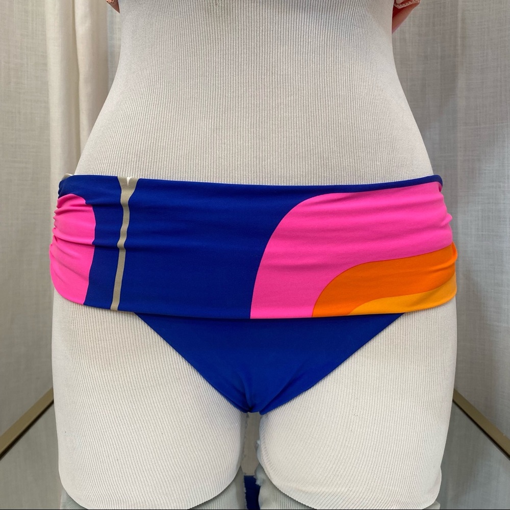 Trina Turk Avalon Surf Hipster Bikini Bottom Sz 4